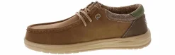 Canvas Shoes|Comfort Shoes|HEYDUDE Paul Men’s Casual Shoe Brown