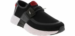 Athleisure & Casual|Slip-On|HEYDUDE Sirocco Active Men's Casual Sneaker Black