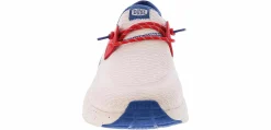 Sneakers|HEYDUDE Sirocco Americana Men's Casual Sneaker White
