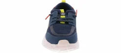 Casual|HEYDUDE Sirocco Play Sport Stripe Youth Boys’ (11-7) Athletic Shoe Blue
