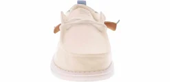 Canvas Shoes|Comfort Shoes|HEYDUDE Summer Linen Men's Casual Shoe White