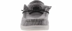 Casual|HEYDUDE Wally Stretch Yin Yang Youth Boys’ (13-6) Shoe Grey