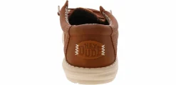 Comfort Shoes|HEYDUDE Wally Classic Men’s Casual Shoe Brown