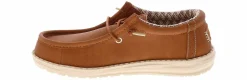 Casual|HEYDUDE Wally Classic Youth Boys' (11-7) Casual Shoe Brown