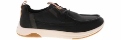 Comfort Shoes|Boat Shoes|HEYDUDE Wally Drift Mesh Men's Casual Shoe Black