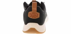 Comfort Shoes|Boat Shoes|HEYDUDE Wally Drift Mesh Men's Casual Shoe Black