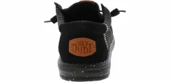 Comfort Shoes|HEYDUDE Wally Elevated Basics Men’s Casual Shoe Black