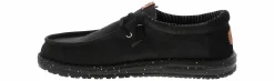 Comfort Shoes|HEYDUDE Wally Elevated Basics Men’s Casual Shoe Black