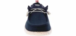 Canvas Shoes|Comfort Shoes|HEYDUDE Wally Funk Americana Stars Men's Casual Shoe Blue