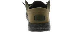 Casual|HEYDUDE Wally Funk Splatter Youth Boys’ (11-7) Casual Shoe Green