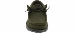 Casual|HEYDUDE Wally Funk Splatter Youth Boys’ (11-7) Casual Shoe Green