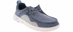 Casual|Outdoor Shoes|HEYDUDE Wally Hey2O Mesh Youth Boys’ (13-7) Casual Shoe Blue