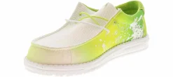 Canvas Shoes|Comfort Shoes|HEYDUDE Wally Margaritaville 2.0 Men's Casual Shoe Green