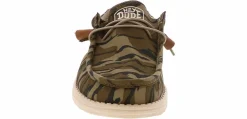 Canvas Shoes|Comfort Shoes|HEYDUDE Wally Mossy Oak Men’s Casual Shoe Multicolor