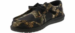 Canvas Shoes|Comfort Shoes|HEYDUDE Wally Realtree Edge Camo Men’s Casual Shoe Black