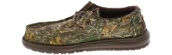 Casual|Casual|HEYDUDE Wally Realtree Edge Youth Boys’ (11-7) Casual Shoe Brown