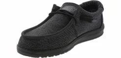 Comfort Shoes|Comfort|HEYDUDE Wally Sox Men’s Wide-Width Casual Shoe Black