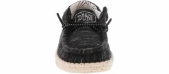 Casual|HEYDUDE Wally Stretch Toddler Boys' (7-10) Casual Shoe Black