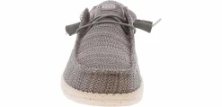 Comfort Shoes|Comfort|HEYDUDE Wally Stretch Mesh Men's Wide-Width Casual Shoe Grey