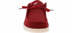 Comfort Shoes|HEYDUDE Wally Stretch Sox Men’s Casual Shoe Red