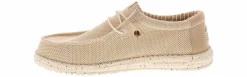 Comfort Shoes|HEYDUDE Wally Stretch Sox Men's Casual Shoe Beige