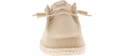 Comfort Shoes|HEYDUDE Wally Stretch Sox Men's Casual Shoe Beige