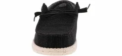 Comfort Shoes|Comfort|HEYDUDE Wally Stretch Sox Men’s Wide-Width Casual Shoe Black