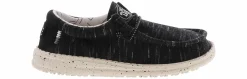 Casual|HEYDUDE Wally Stretch Youth Boys’ (1-6) Casual Shoe Black
