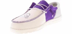 Canvas Shoes|Comfort Shoes|HEYDUDE Wally Tri TCU Men’s Casual Shoe White