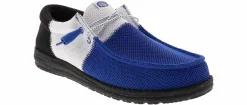 Canvas Shoes|Comfort Shoes|HEYDUDE Wally Tri Varsity Men's Casual Shoe Blue
