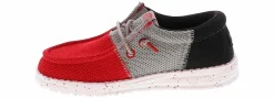 Casual|HEYDUDE Wally Tri Varsity Toddler Boys' (5-10) Casual Shoe Red