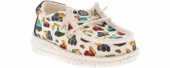 Casual|HEYDUDE Wally Trucks Construction Todddler Boys' (5-10) Casual Shoe White