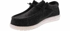 Comfort Shoes|HEYDUDE Wally Warmth Men’s Casual Shoe Black