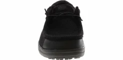 Slip Resistant|HEYDUDE Wally Work CE Men’s Slip Resistant Shoe Black