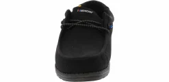 Canvas Shoes|Comfort Shoes|HEYDUDE Wally X NASCAR Men’s Casual Shoe Black
