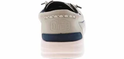 Comfort Shoes|Boat Shoes|HEYDUDE Welsh Grip Classic Mesh Men's Boat Shoe Grey