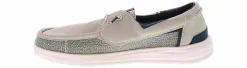 Comfort Shoes|Boat Shoes|HEYDUDE Welsh Grip Classic Mesh Men's Boat Shoe Grey