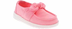 Casual|HEYDUDE Wendy Bow Stardust Toddler Girls’ (7-10) Casual Shoe Pink