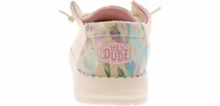 Flat|Comfort Shoes|HEYDUDE Wendy Cord Leo Women’s Casual Shoe White