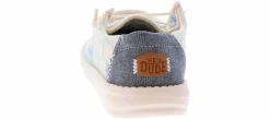 Casual|HEYDUDE Wendy Cottage Crotchet Youth Girls’ (11-3) Casual Shoe Blue