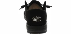 Canvas Shoes|Flat|HEYDUDE Wendy Funk Mono Women’s Casual Shoe Black