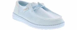 Flat|Comfort Shoes|HEYDUDE Wendy Funk Mono Breeze Women’s Casual Shoe Blue