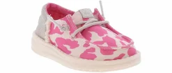 Casual|HEYDUDE Wendy Funk T Cowgirl Bling Toddler Girls’ (5-10) Casual Shoe Pink