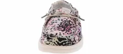 Casual|HEYDUDE Wendy Leopard Youth Girls' (13-6) Casual Shoe Pink