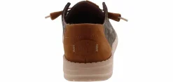 Canvas Shoes|Comfort Shoes|HEYDUDE Wendy Mossy Oak Women’s Casual Shoe Brown