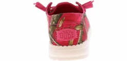 Canvas Shoes|Flat|HEYDUDE Wendy Realtree Edge Women’s Casual Shoe Pink
