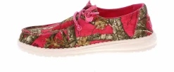 Canvas Shoes|Flat|HEYDUDE Wendy Realtree Edge Women’s Casual Shoe Pink