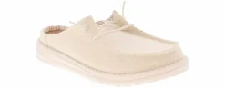 Canvas Shoes|Flat|HEYDUDE Wendy Slip Classic Women’s Casual Shoe White