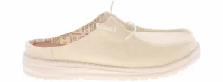 Canvas Shoes|Flat|HEYDUDE Wendy Slip Classic Women’s Casual Shoe White