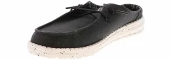 Canvas Shoes|Flat|HEYDUDE Wendy Slip Classic Women’s Casual Shoe Black
